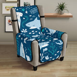 Cute shark pattern Chair Cover Protector