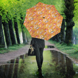 Camper Van Pattern Print Design 04 Umbrella