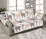 Llama Alpaca pattern Sofa Cover Protector