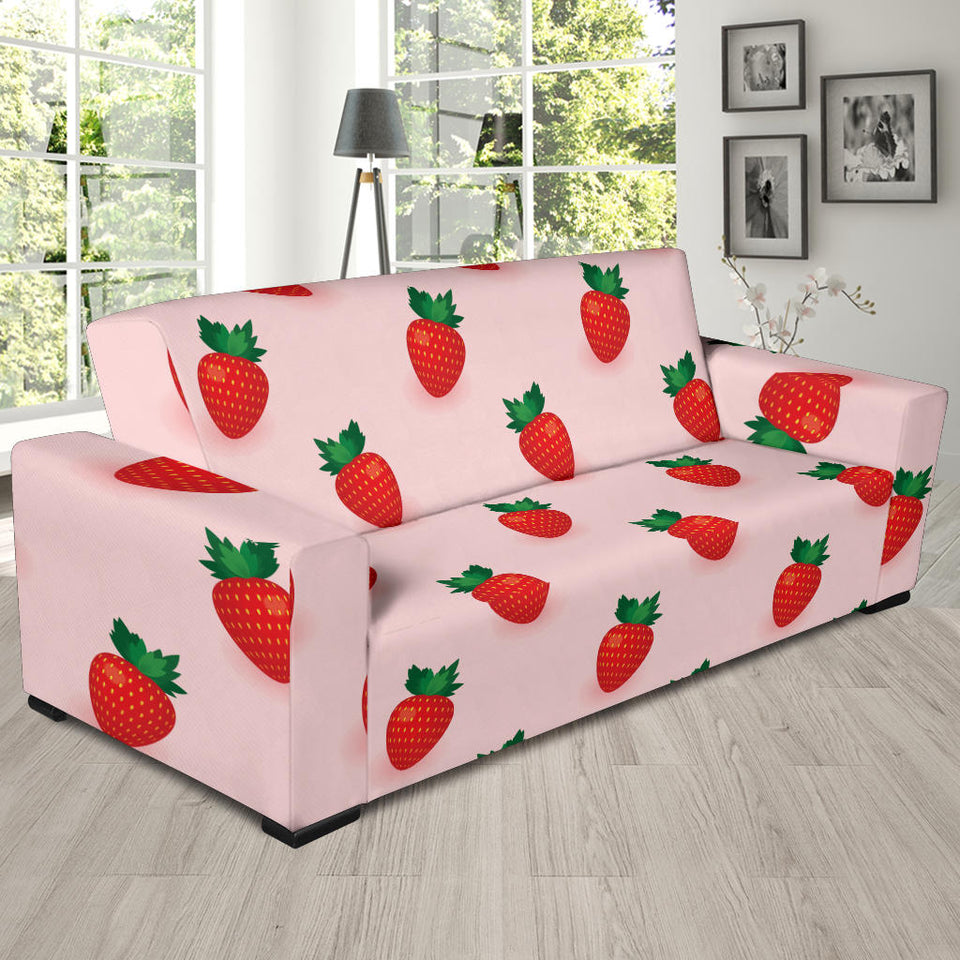 Strawberry Beautiful Pattern Sofa Slipcover