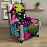 heart dot wave star creative design pattern Chair Cover Protector