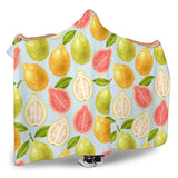 Guava Design Pattern Hooded Blanket