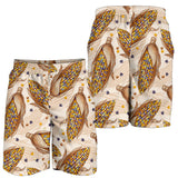 Corn Pattern Print Design 03 Men Shorts