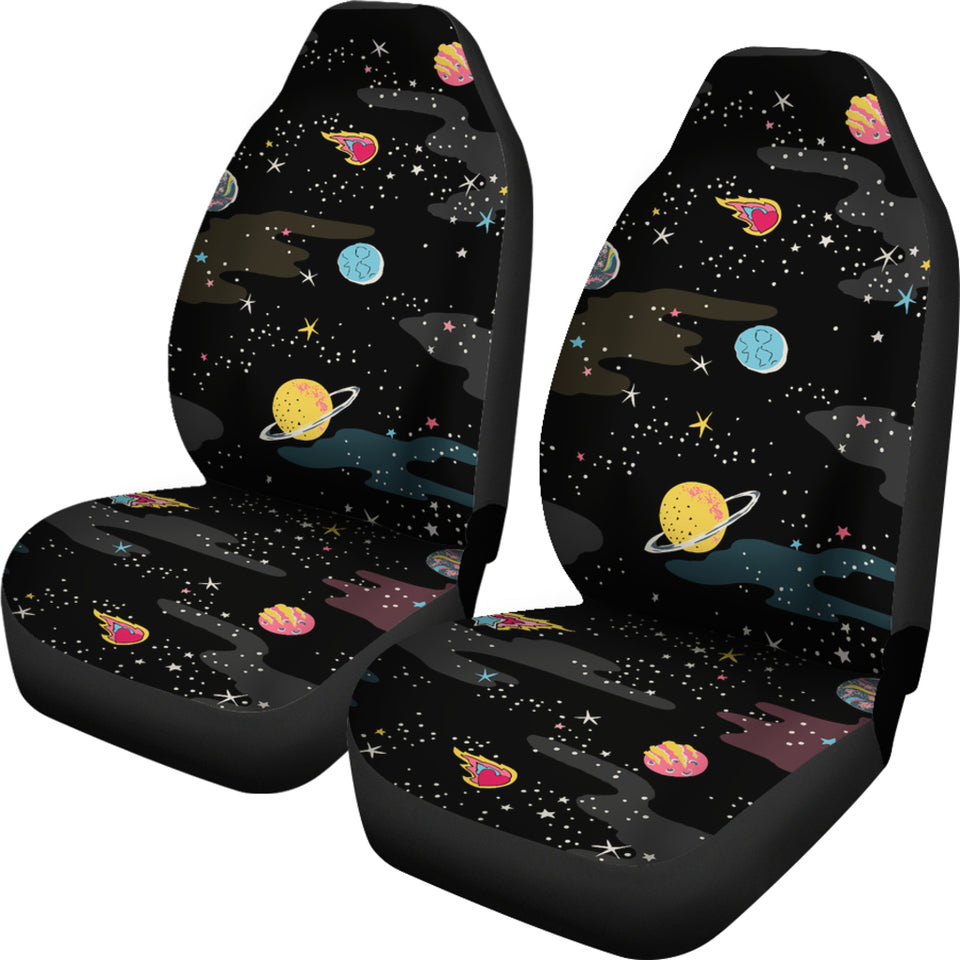 Space Pattern  Universal Fit Car Seat Covers