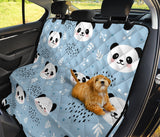 Cute Panda Pattern Dog Car Seat Covers