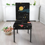 Space Pattern Dining Chair Slipcover