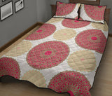 Circle indian pattern Quilt Bed Set