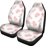 Pink Sakura Cherry Blossom Pattern  Universal Fit Car Seat Covers