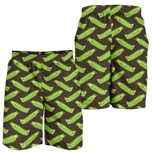 Green Peas Pattern Print Design 05 Men Shorts