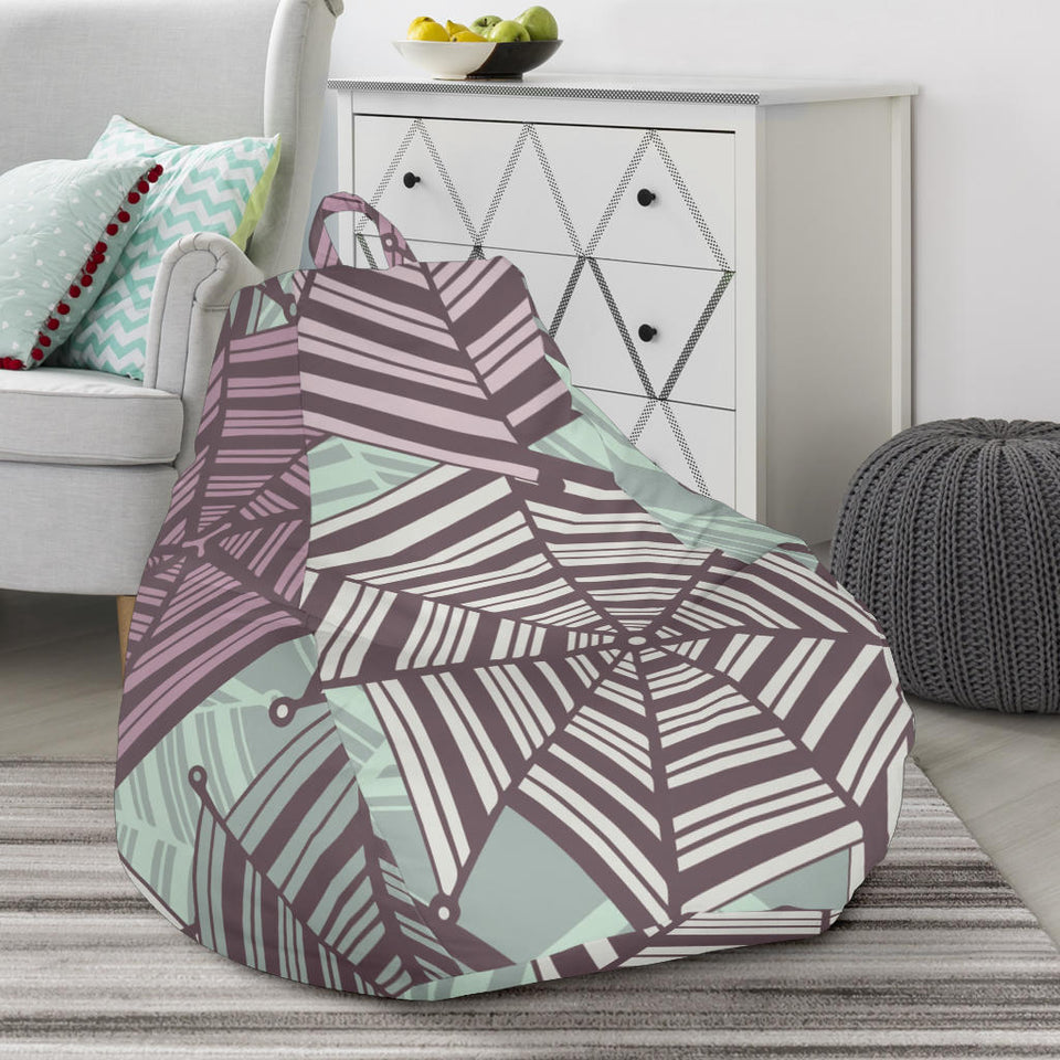 Spider Web Cobweb Design Color Pattern Bean Bag Cover
