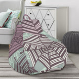 Spider Web Cobweb Design Color Pattern Bean Bag Cover