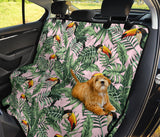 Toucan Tropical Green Jungle Palm Pattern Dog Car Seat Covers