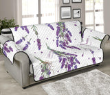 lavender flower design pattern Sofa Cover Protector