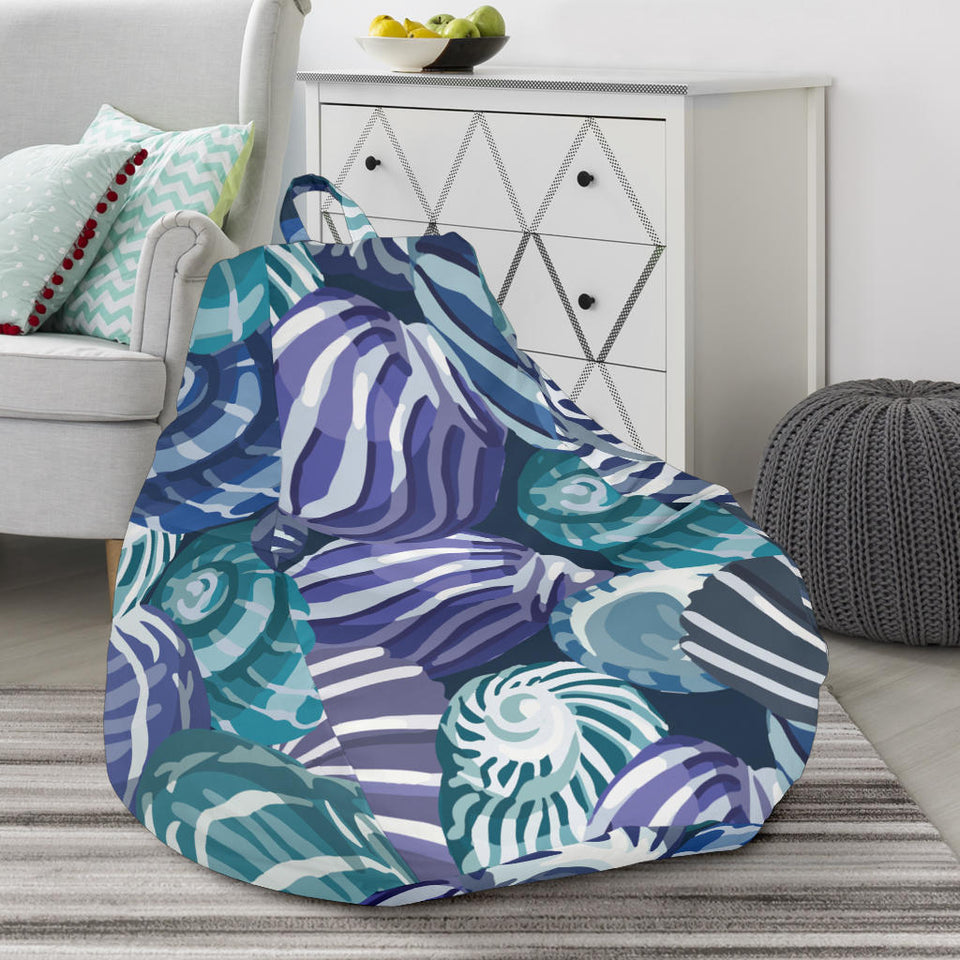 Shell Design Pattern Bean Bag Cover