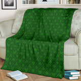 Casino Cards Suits Pattern Print Design 04 Premium Blanket