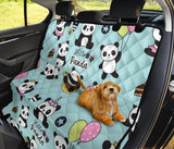 Cute Baby Panda Pattern Dog Car Seat Covers
