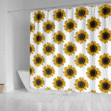 Sunflowers Design Pattern Shower Curtain Fulfilled In US