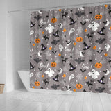 Halloween Design Pattern Shower Curtain Fulfilled In US