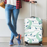 Crocodile Diver Pattern Cabin Suitcases Luggages