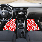 Canada Pattern Print Design 05 Front Car Mats