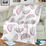 Dragon Fruit Pattern Premium Blanket