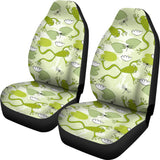 Cute Frog Dragonfly Pattern Universal Fit Car Seat Covers