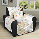 Beautiful Japanese cranes pattern Recliner Cover Protector