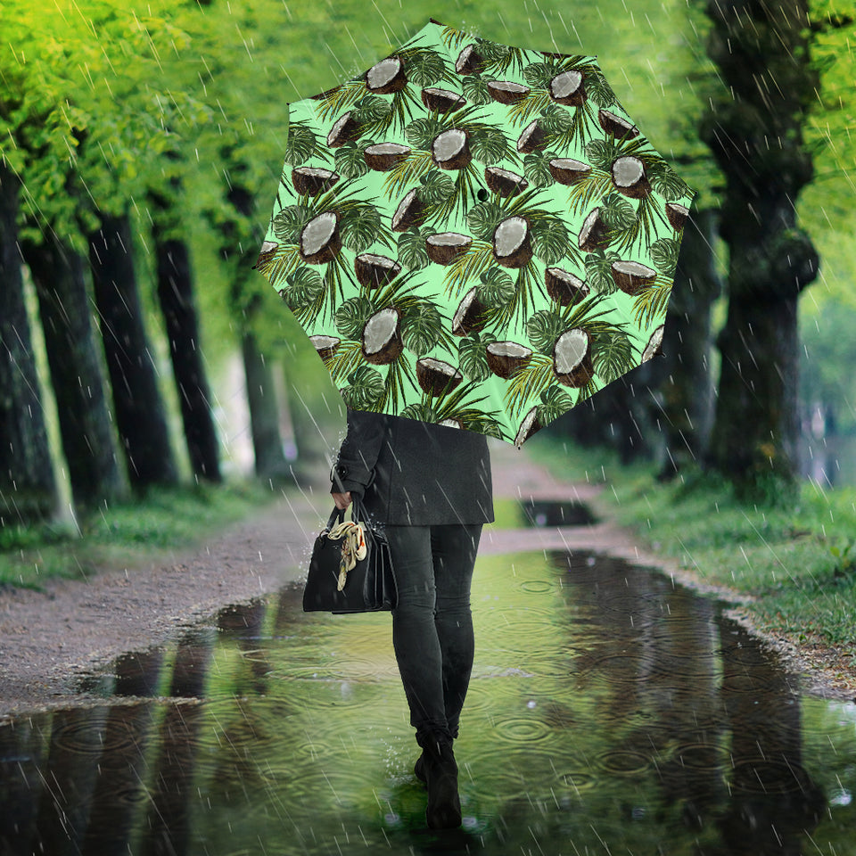Coconut Pattern Print Design 02 Umbrella