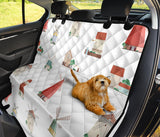 Windmill Design Pattern Dog Car Seat Covers