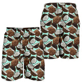 Coconut Pattern Print Design 03 Men Shorts