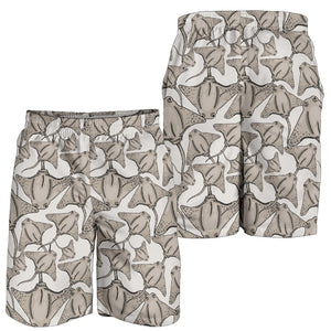 Stingray Pattern Print Design 05 Men Shorts