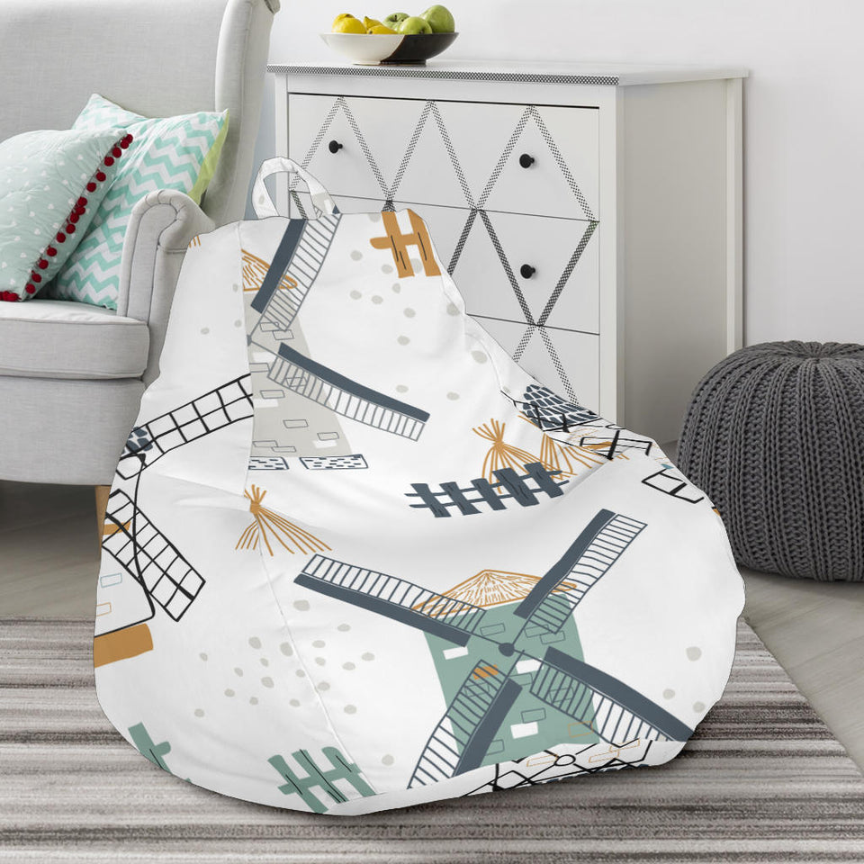 Windmill Pattern Bean Bag Cover