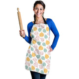 Colorful Onions White Background Adjustable Apron