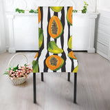 Papaya Design Pattern Dining Chair Slipcover