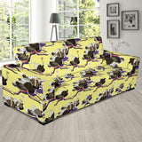 Ostrich Pattern Print Design 04 Sofa Slipcover
