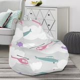 Helicopter Plane Pattern Bean Bag Cover