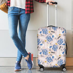 Cute Peacock Pattern Cabin Suitcases Luggages