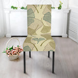 Ginkgo Leaves Design Pattern Dining Chair Slipcover