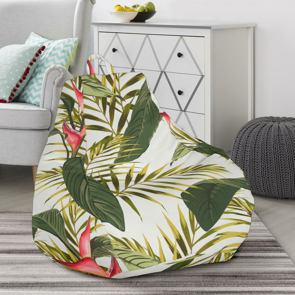 Heliconia Pattern Bean Bag Cover