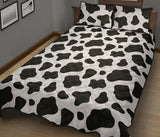 Cow skin pattern Quilt Bed Set
