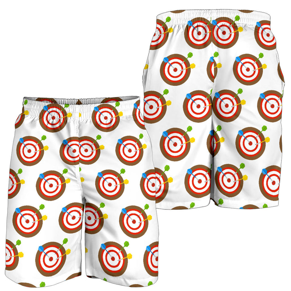 Darts Pattern Print Design 04 Men Shorts