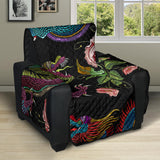 Dragons flower pattern Recliner Cover Protector