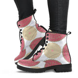 Circle Indian Pattern Leather Boots