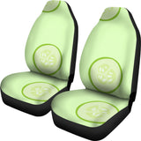 Cucumber Pattern Universal Fit Car Seat Covers