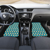 Guinea Pig Pattern Print Design 03 Front Car Mats