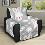 Rabbit cloud Pattern Recliner Cover Protector