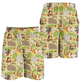 Guinea Pig Pattern Print Design 04 Men Shorts