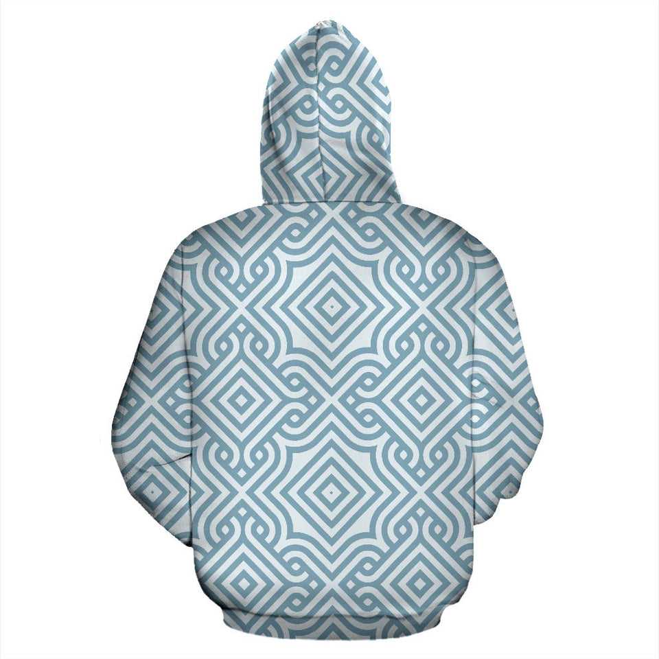 Arabic Pattern Men Women Pullover Hoodie