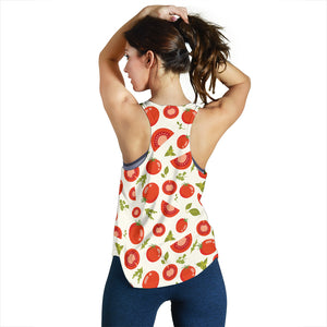 Tomato pattern Women Racerback Tank Top