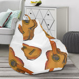 Paint Guitar Pattern Bean Bag Cover